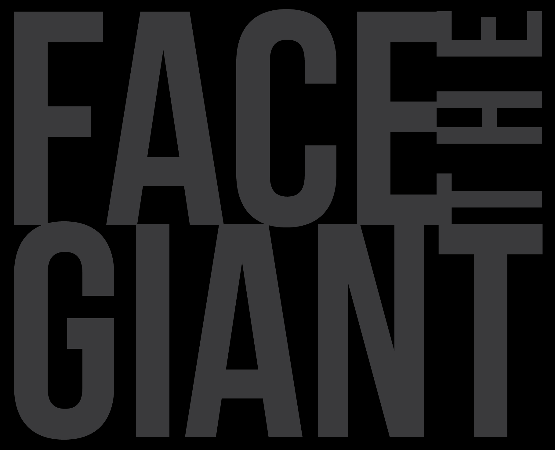 Client: Face The Giant, rock band from San Francisco, CA. Description: Created a new logo for this San Francisco rock band.