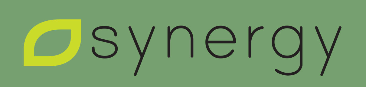 Client: Synergy Spa (unofficially). Description: Created a logo prototype for a health spa company idea.