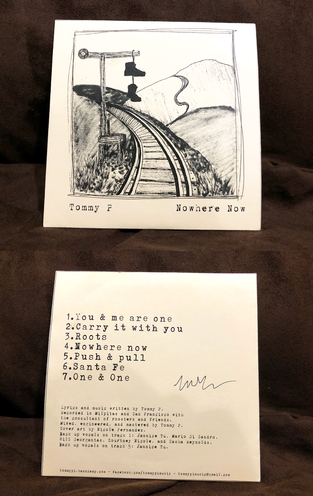 Client: Tommy P, singer-songwriter, multi-instrumentalist, and touring musician based in San Francisco, CA. Description: Designed the packaging for Tommy P's album, single-wallet jacket.